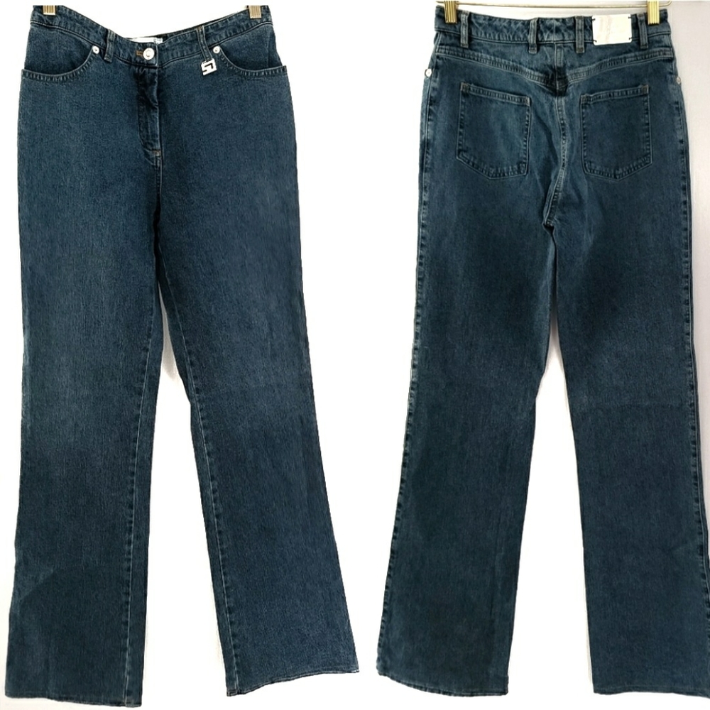 St. John Womens sz 4 Bootcut Dark Wash Jeans